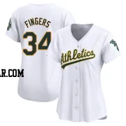 Rollie Fingers Women's Oakland Athletics White Limited Home Jersey