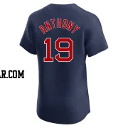 Roman Anthony Men's Boston Red Sox Navy Elite Alternate Jersey
