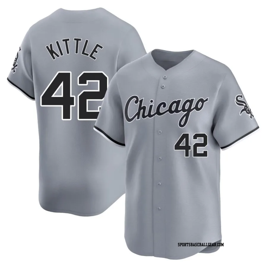 Ron Kittle Youth Chicago White Sox Gray Limited Road Jersey