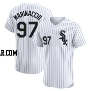 Ron Marinaccio Men's Chicago White Sox White Elite Home Jersey