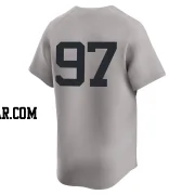 Ron Marinaccio Men's New York Yankees Gray Limited Away 2nd Jersey