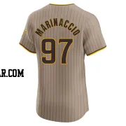 Ron Marinaccio Men's San Diego Padres Brown Elite Alternate Jersey