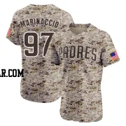 Ron Marinaccio Men's San Diego Padres Camo Elite Alternate Vapor Premier Jersey