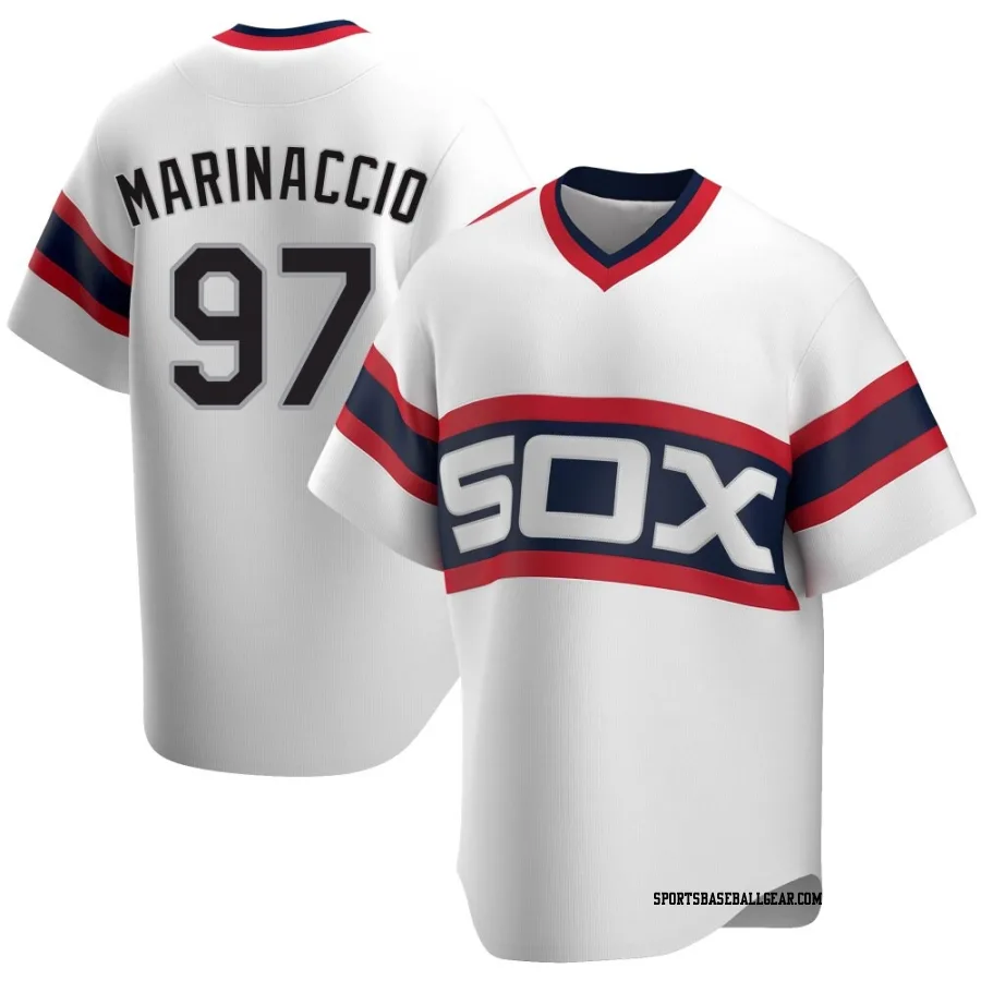Ron Marinaccio Youth Chicago White Sox White Replica Cooperstown Collection Jersey