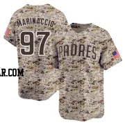 Ron Marinaccio Youth San Diego Padres Camo Limited 2nd Alternate Jersey