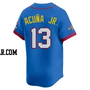 Ronald Acuna Jr. Youth Atlanta Braves Blue Limited National League 2025 All-Star Edition Jersey
