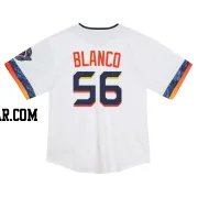 Ronel Blanco Toddler Houston Astros White Limited 2025 City Connect Jersey