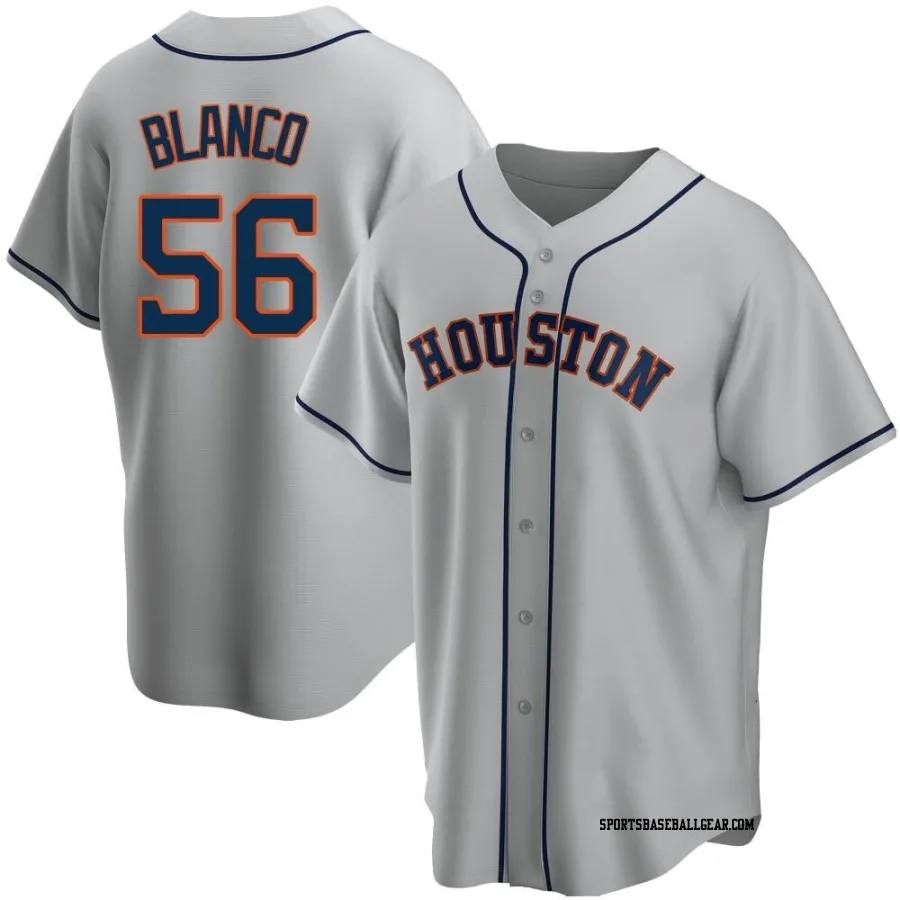 Ronel Blanco Youth Houston Astros Gray Replica Road Jersey