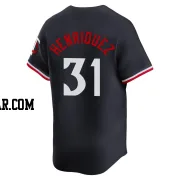 Ronny Henriquez Men's Minnesota Twins Navy Limited Alternate Jersey