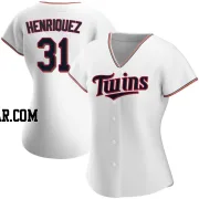 Ronny Henriquez Women's Minnesota Twins White Replica Home Jersey