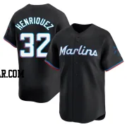 Ronny Henriquez Youth Miami Marlins Black Limited Alternate Jersey