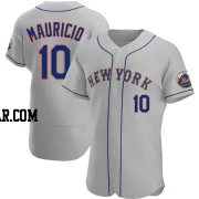 Ronny Mauricio Men's New York Mets Gray Authentic Road Jersey