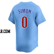 Ronny Oliver Simon Men's Chicago Cubs Royal Limited 2nd Alternate Jersey
