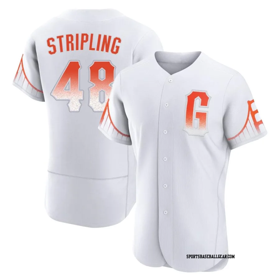 Ross Stripling Men's San Francisco Giants White Authentic 2021 City Connect Jersey