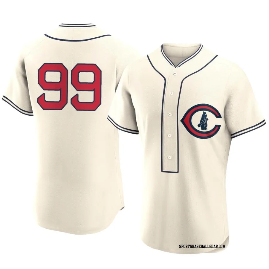Rowan Wick Men's Chicago Cubs Cream Authentic 2022 Field Of Dreams Jersey