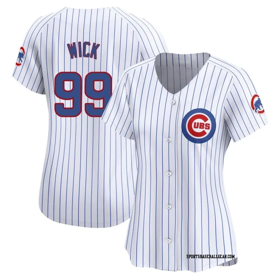Rowan Wick Women's Chicago Cubs White Limited Home Jersey