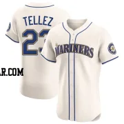 Rowdy Tellez Men's Seattle Mariners Cream Elite Alternate Jersey