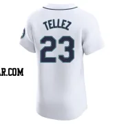 Rowdy Tellez Men's Seattle Mariners White Elite Home Jersey