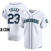 Rowdy Tellez Men's Seattle Mariners White Limited Home Jersey