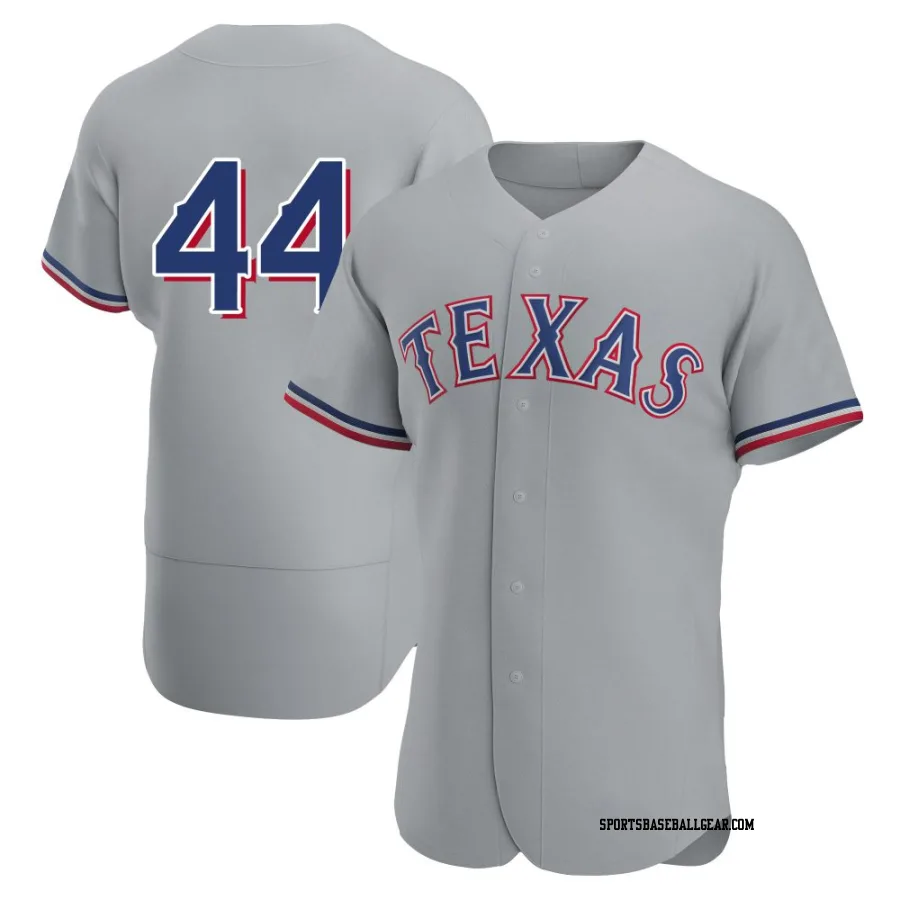 Rowdy Tellez Men's Texas Rangers Gray Authentic Road Jersey