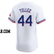 Rowdy Tellez Men's Texas Rangers White Elite Home Jersey
