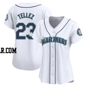 Rowdy Tellez Women's Seattle Mariners White Limited Home Jersey