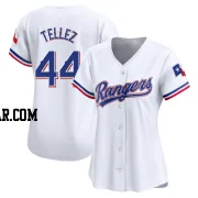 Rowdy Tellez Women's Texas Rangers White Limited Home Jersey