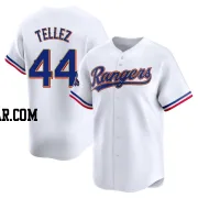 Rowdy Tellez Youth Texas Rangers Gold Limited White 2024 Collection Jersey