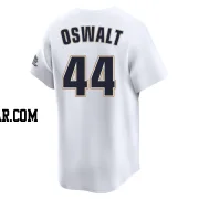 Roy Oswalt Men's Houston Astros White Limited Throwback Cooperstown Collection Jersey