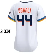 Roy Oswalt Women's Houston Astros White Limited 2025 City Connect Jersey
