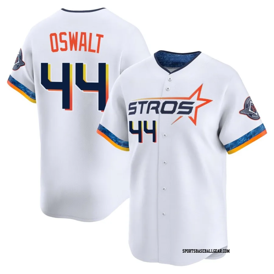 Roy Oswalt Youth Houston Astros White Limited 2025 City Connect Jersey