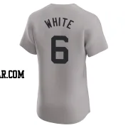 Roy White Men's New York Yankees Gray Elite Road Jersey