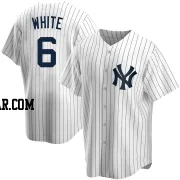 Roy White Men's New York Yankees White Replica Home Jersey