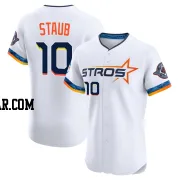 Rusty Staub Men's Houston Astros White Elite 2025 City Connect Jersey