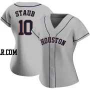 Rusty Staub Women's Houston Astros Gray Authentic Road 2020 Jersey