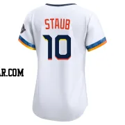 Rusty Staub Women's Houston Astros White Limited 2025 City Connect Jersey