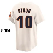Rusty Staub Youth Houston Astros Cream Limited Throwback Cooperstown Collection Jersey