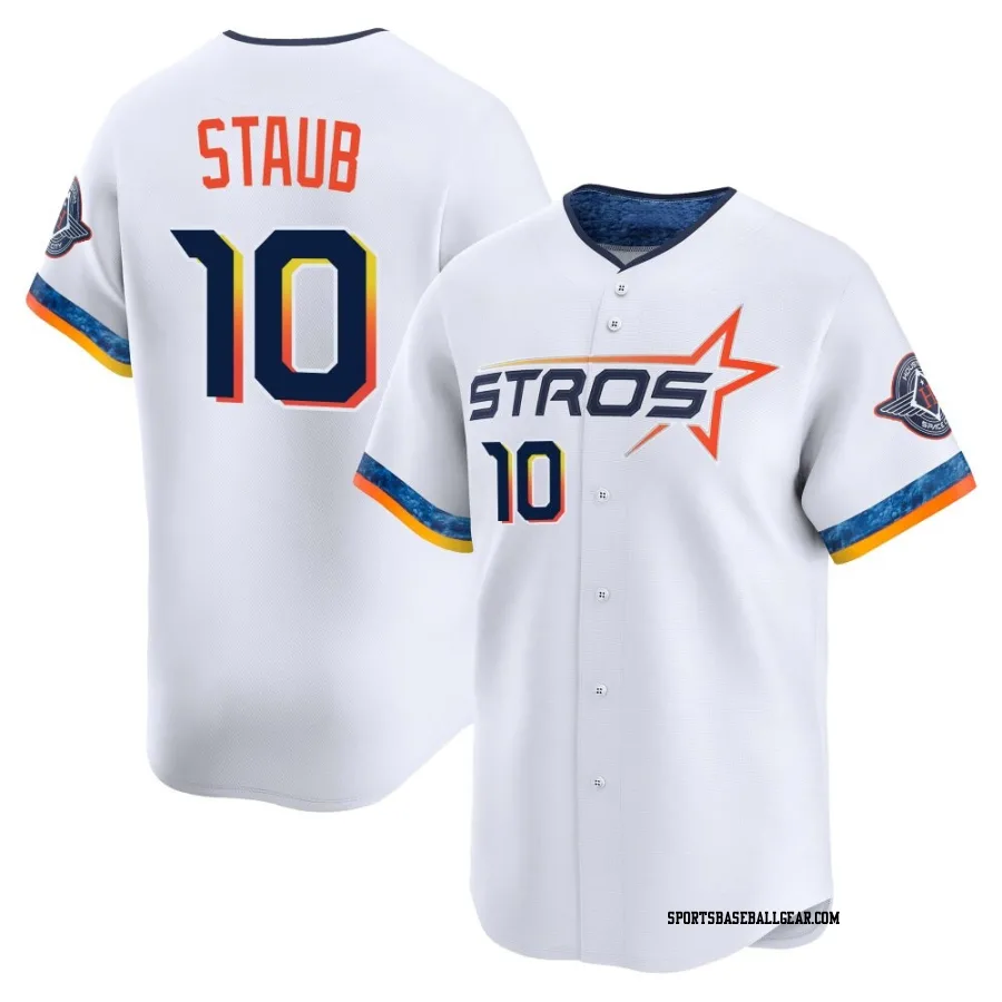 Rusty Staub Youth Houston Astros White Limited 2025 City Connect Jersey