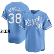 Ryan Bergert Men's Kansas City Royals Light Blue Limited Alternate Jersey