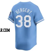 Ryan Bergert Men's Kansas City Royals Light Blue Limited Alternate Jersey