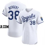 Ryan Bergert Men's Kansas City Royals White Elite Home Jersey