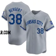 Ryan Bergert Youth Kansas City Royals Gray Limited Away Jersey