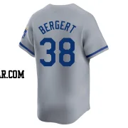 Ryan Bergert Youth Kansas City Royals Gray Limited Away Jersey