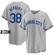 Ryan Bergert Youth Kansas City Royals Gray Replica 2022 Road Jersey