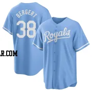 Ryan Bergert Youth Kansas City Royals Light Blue Replica 2022 Alternate Jersey