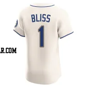 Ryan Bliss Men's Seattle Mariners Cream Elite Alternate Jersey