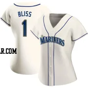 Ryan Bliss Women's Seattle Mariners Cream Replica Alternate Jersey