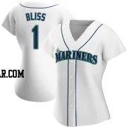 Ryan Bliss Women's Seattle Mariners White Replica Home Jersey