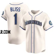 Ryan Bliss Youth Seattle Mariners Cream Limited Alternate Jersey
