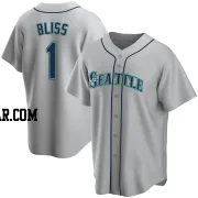 Ryan Bliss Youth Seattle Mariners Gray Replica Road Jersey